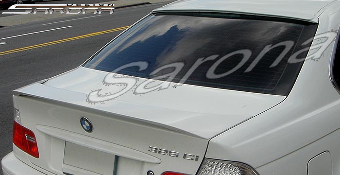 Custom BMW 3 Series Roof Wing  Coupe (1999 - 2006) - $199.00 (Manufacturer Sarona, Part #BM-002-RW)